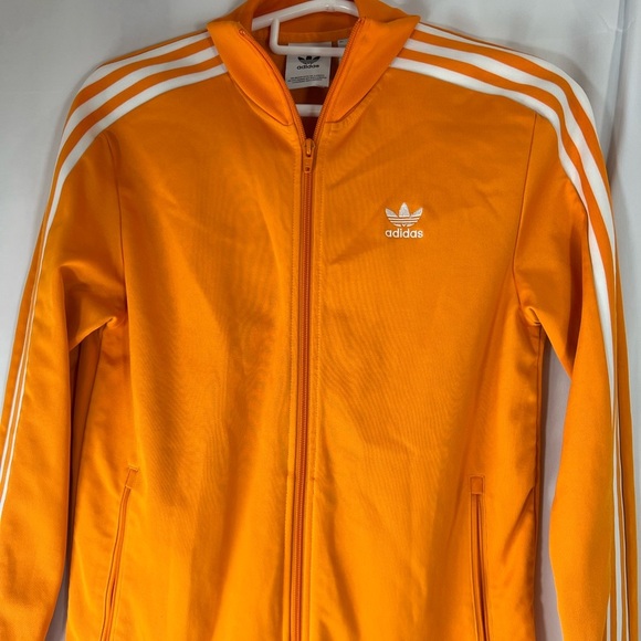 adidas Iriginal Orange Track Jacket (Unisex) Small - Picture 11 of 12